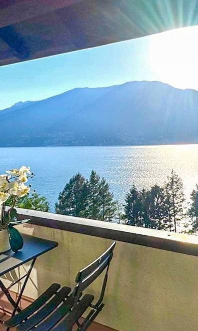 Maison Sophie Lake Como Vista Panoramica A/C